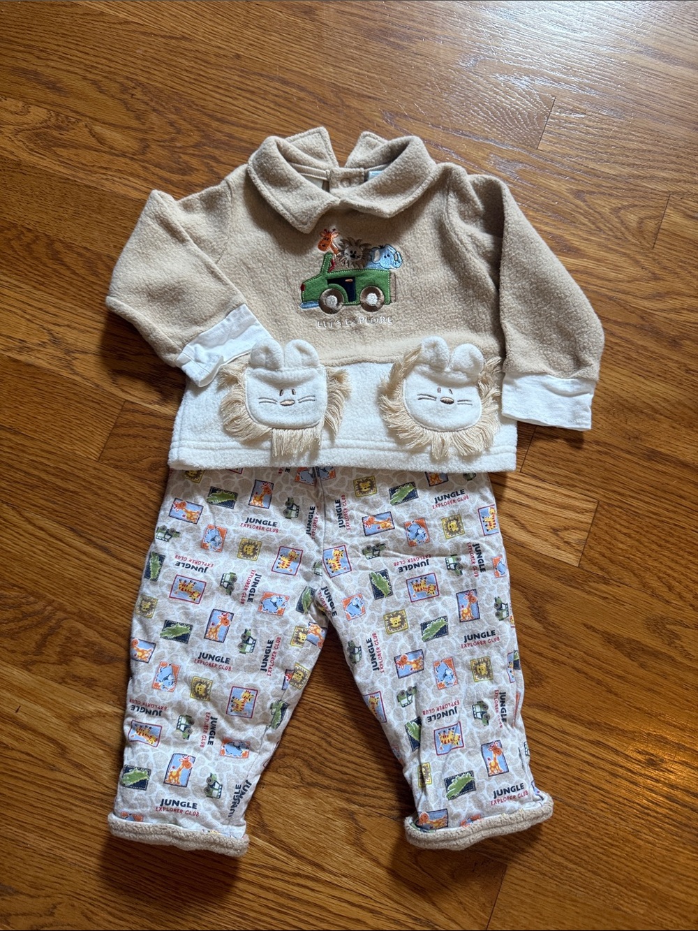 Vintage Sonoma Two Piece Outfit Let’s Explore So cute! Baby 6-9 Months